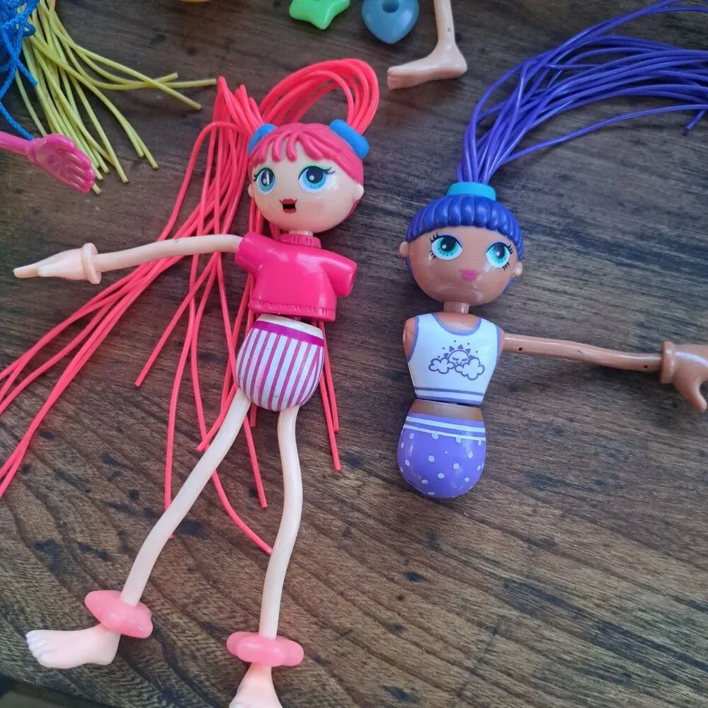 Vintage 90s Betty Spaghetty Lot AS IS Dolls Plus Accessories Parts 1997 Y2k Toys